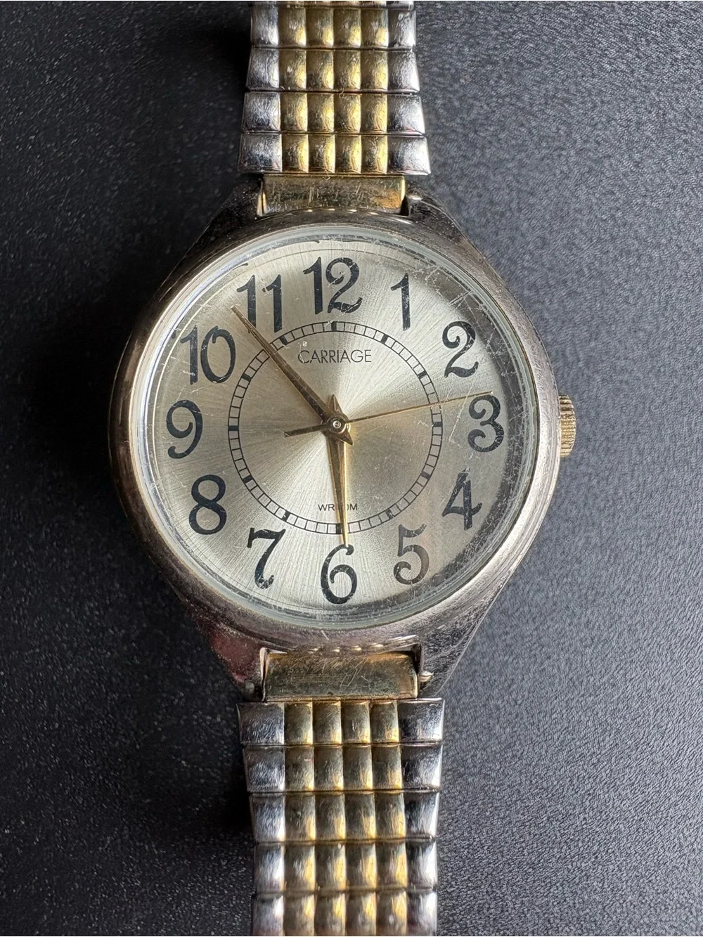 Carriage Women’s Two-Tone Watch - Gold & Silver Dial